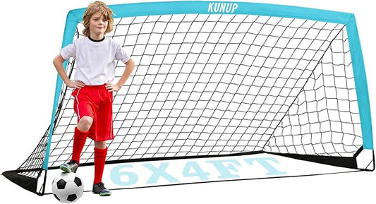 Kids Soccer Goal for Backyard 5×3, 6×4, 6×4, 9×5FT 9×5FT Easy