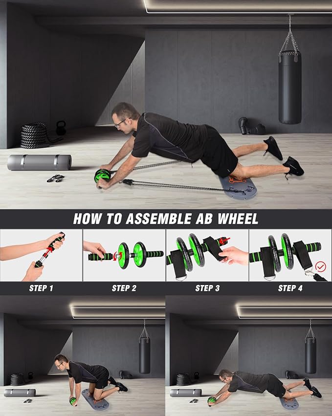 Hikeen Home Workout Equipment to Help Achieve Fitness Goals 27-in-1 Portable