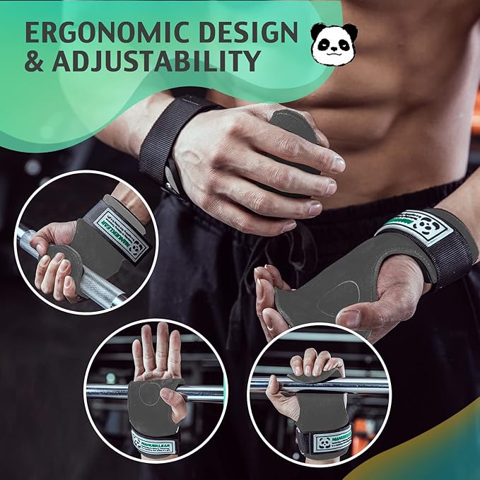MANUEKLEAR Weight Lifting Wrist Wraps