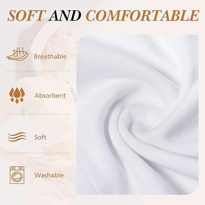 Headbands for Women Non Slip, Stretchy Sweat Headband for Workout Yoga Running, Head Bands for Women's Hair - 8 Pack