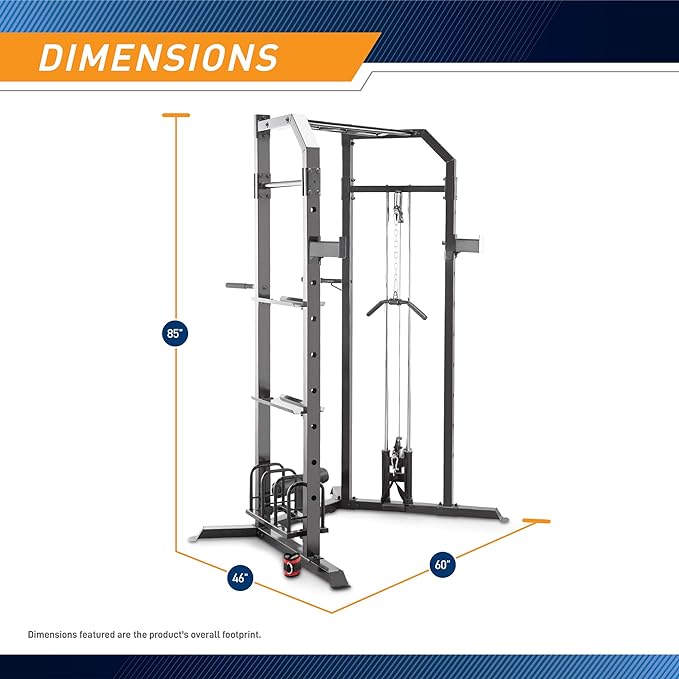 Marcy Olympic Multi-purpose Strength Training Cage with Pull SM-3551