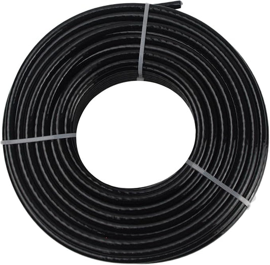 32.8Ft/98.4Ft Fitness Pulley Cable,Replacement Cable Machine Accessories for DIY Home Gym, Gym Cable Replacement,PVC Coated,Thick 3/16"(5mm)