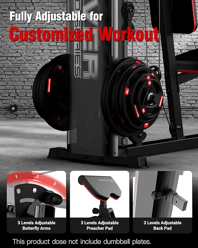 HARISON Home Gym - Full Body Workout Equipment