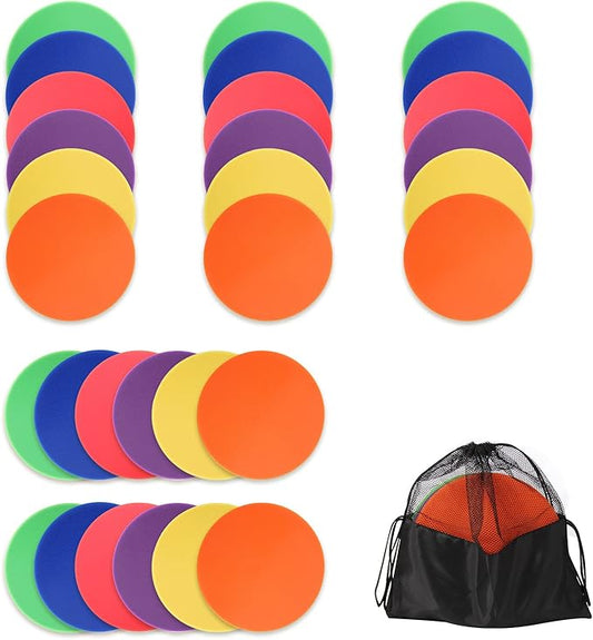 9 Inch Poly Vinyl Spot Markers -30 Pcs