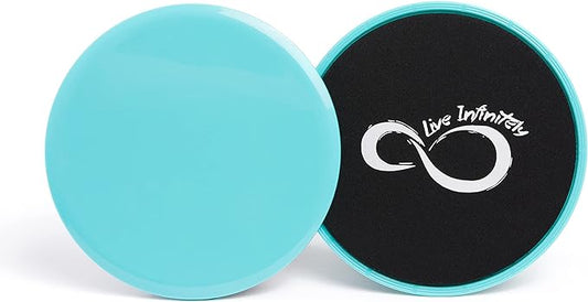 Live Infinitely Core Sliders – Dual Sided Fitness