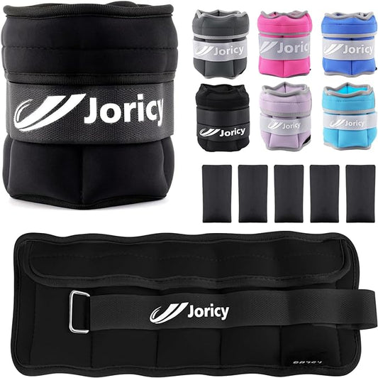 Adjustable Ankle Weights for Women Men Kids 1/2/3/4/5/6/8/10/12/20 1 Pair