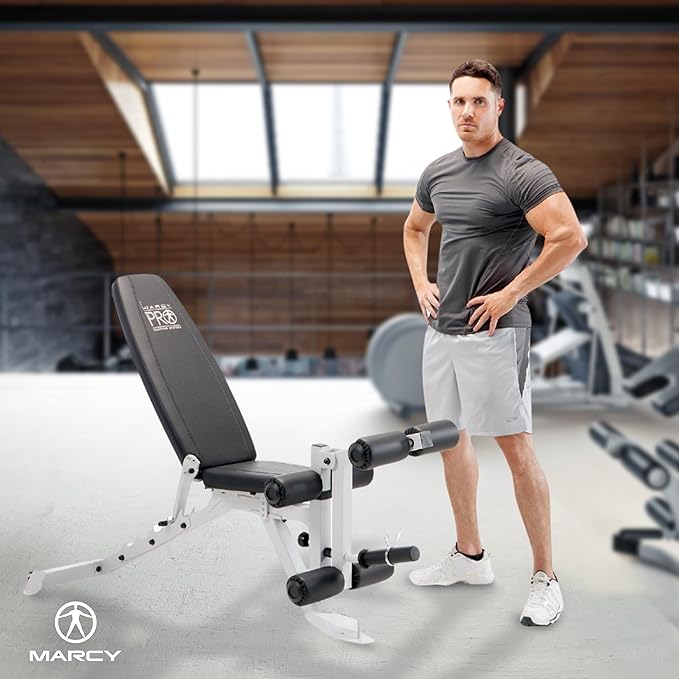 Marcy Adjustable Weight Bench w/Dual Leg Developer