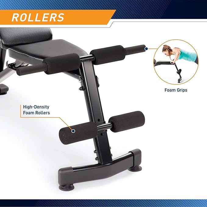 Marcy Multi-Purpose Adjustable Workout Utility Weight Bench SB-228 , 42.00 x 26.00 x 48.00 inches,