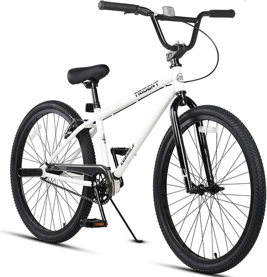 20 24 26 Inch BMX Race Bike Trident Bicycles Beginner-Level to Advanced Riders with 2 Pegs, Multiple Colors