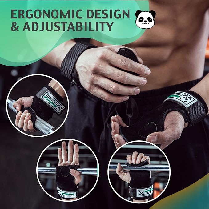 MANUEKLEAR Weight Lifting Wrist Wraps