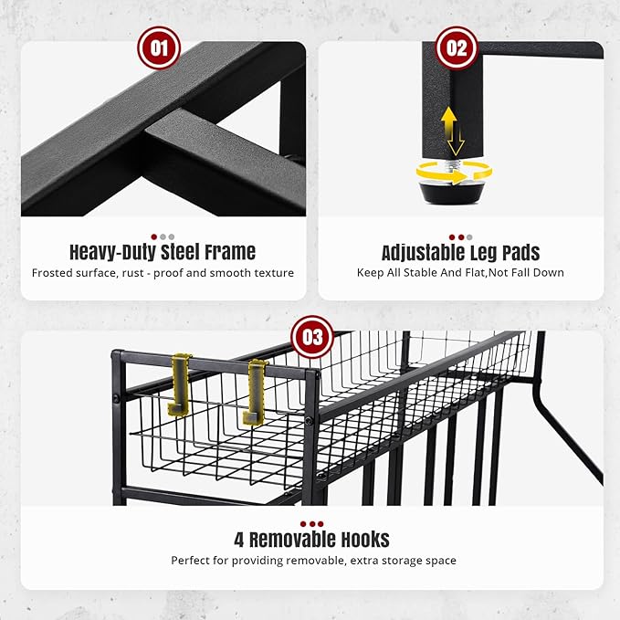 HEALTH LINE PRODUCT 4 Bike Stand Rack, Indoor Bike Storage, Bicycle Rack for Garage - Metal Stability Floor Bicycle Station for Parking Mountain/Road/Hybrid/Fat Tire & Scooters Bike Rack for Garage