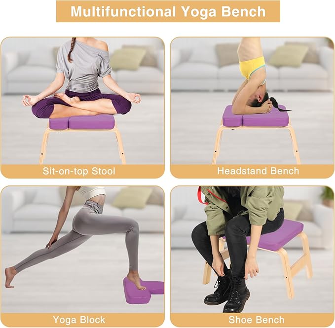 Lineslife Yoga Headstand Bench 330Lbs