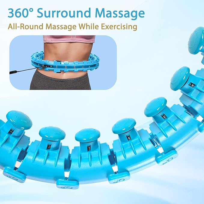 34 Knots Weighted Workout Hoop Plus Size