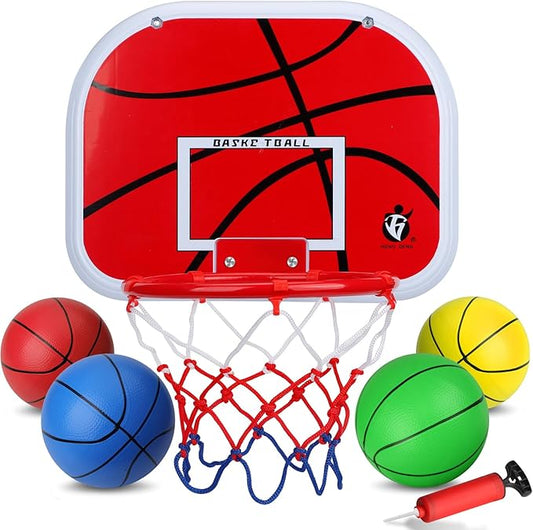 Mini Basketball Hoop Set for Kids Adults 4 Small