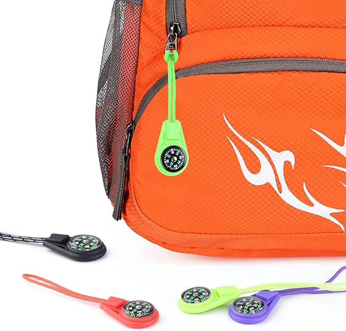 Mini Compass for Kids Compass Keychain，Button Compass Bulk