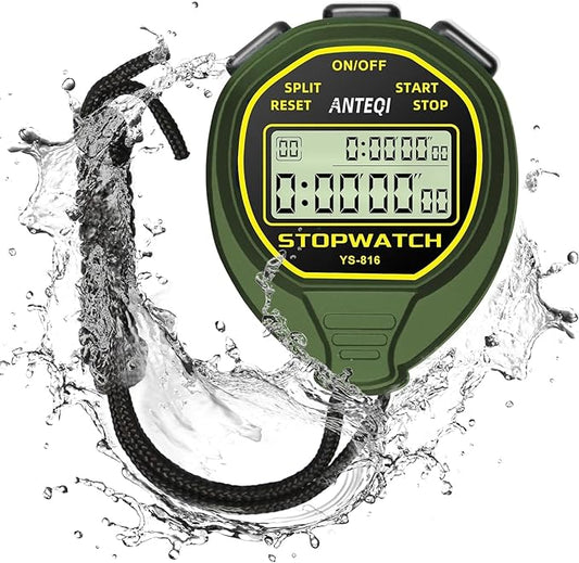 20 Laps Memory Stopwatch Waterproof