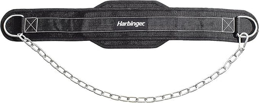 Harbinger Polypropylene Dip Belt with Steel Chain