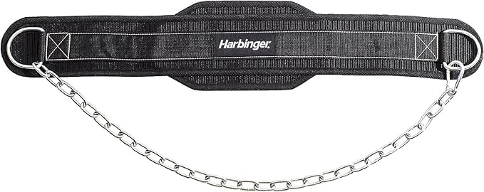 Harbinger Polypropylene Dip Belt with Steel Chain