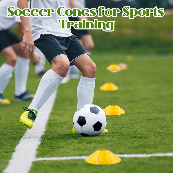30 Pcs Disc Cones Training Cones Agility Soccer