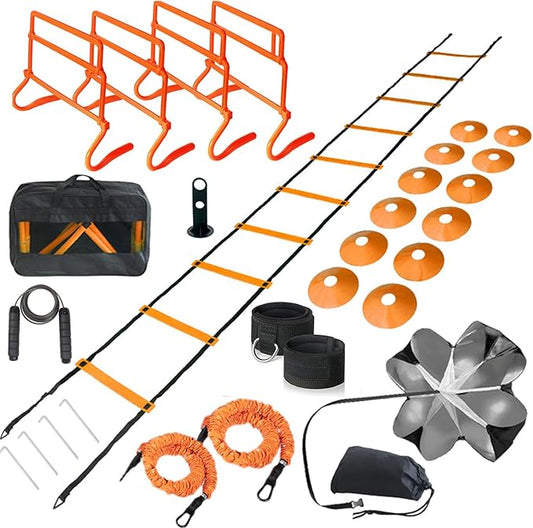 Adjustable Speed Training Hurdles Fitness & Speed Training