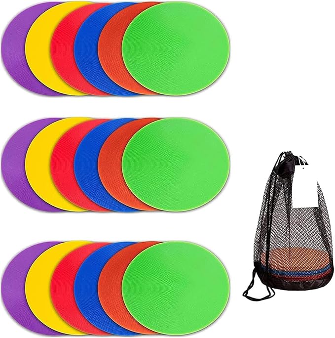 9" Poly Vinyl Spot Markers Training-18PCS