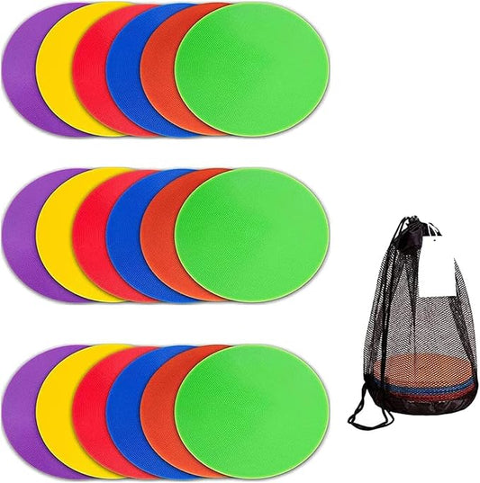 9" Poly Vinyl Spot Markers Training-18PCS