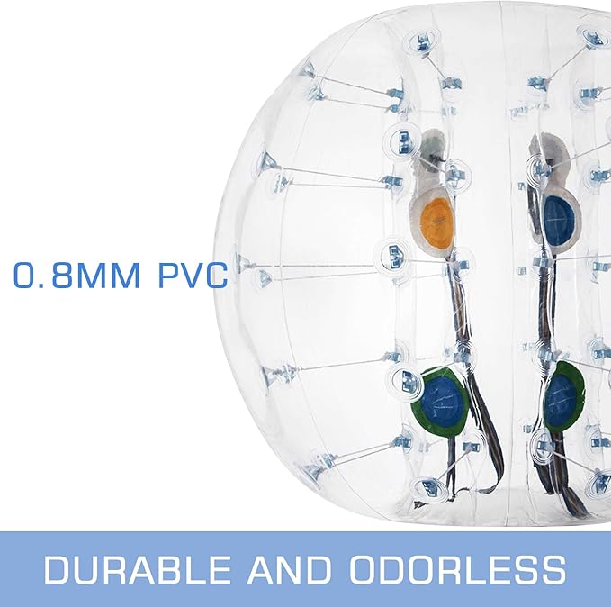 Happybuy Inflatable Bumper Ball 4 FT / 1.2M Diameter 5 Min,