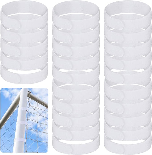 50 Pcs Goal Net Straps Soccer Attachment Straps 14 x 0.8 Inch