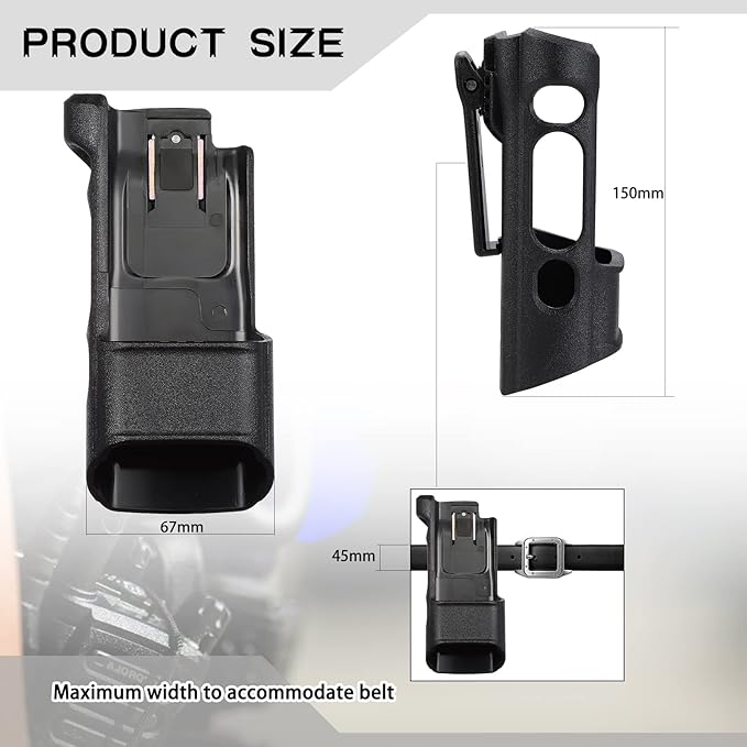 abcGoodefg Radio Holster for Motorola APX7000 Holster Radio 1.5, 2.5 2.5 and 3.5