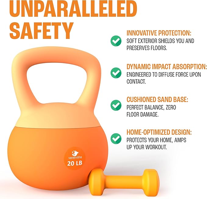 Soft Kettlebells, Serenilite Kettlebell Sets, Kettle Bell Sets