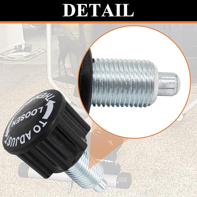 M16 Pull Pin Knob 2PCS Spring Adjustment Fitness Pop-up Knob Exercise Bike Replacement Parts for Fitness Equipment