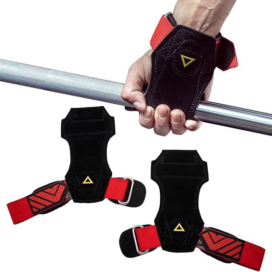 MANUEKLEAR Wrist Straps for Weightlifting