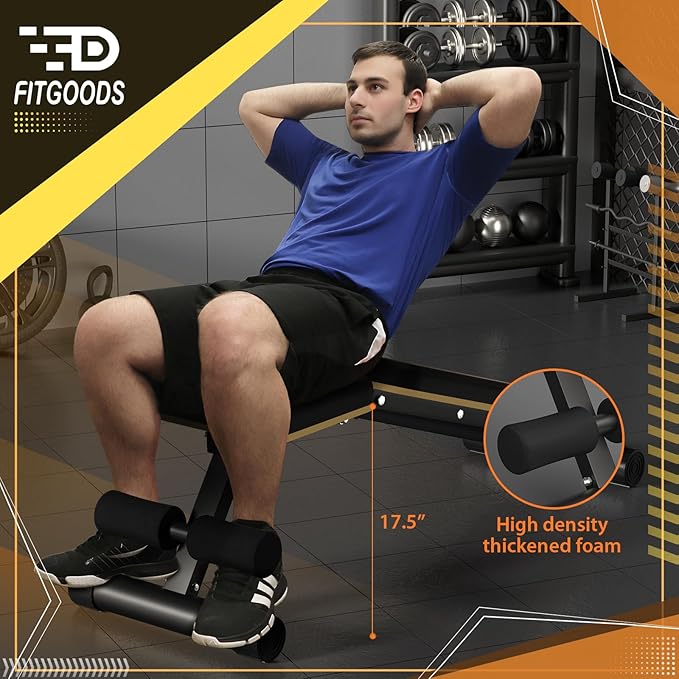 Adjustable Weight Bench - Heavy-Duty Foldable Workout Bench 660 LBS