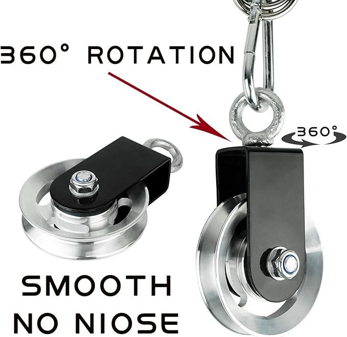 Luwint Fitness Pulley Cable Attachments