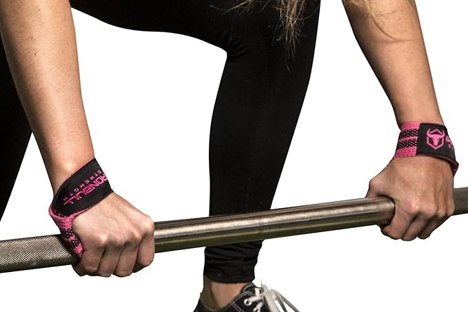 Lifting Straps (1 Pair) - Wrist Straps for Weightlifting - Lifting Straps Gym for Deadlift - Weight Lifting Straps for Weight Training - Gym Straps for Workout, Powerlifting, Strength Training and Bodybuilding - For Men and Women