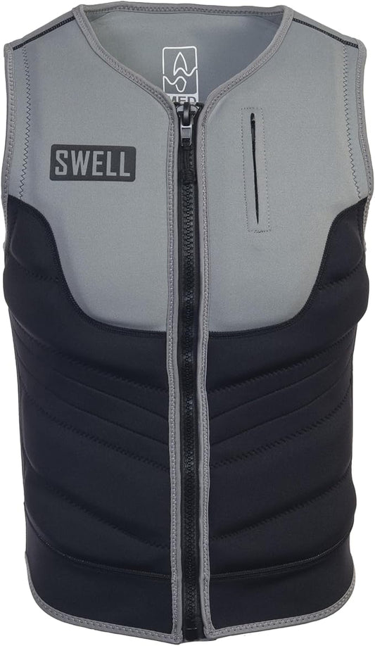 Mens Neoprene Wakesurf Comp Vest - Designed Exclusively for Wake Surfing, but Great for All Other Watersports Activities!