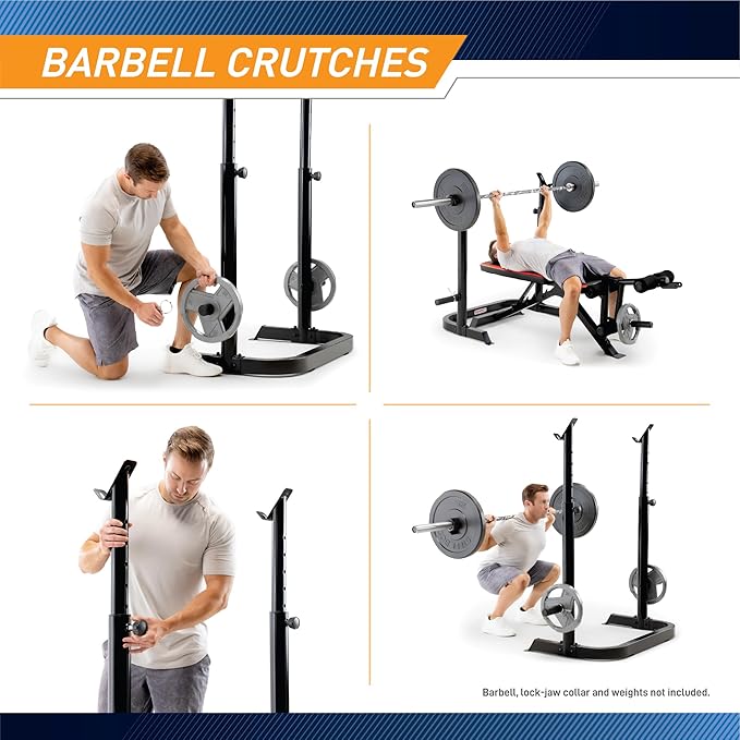Marcy Adjustable Olympic Weight Bench with Leg Developer MKB-979