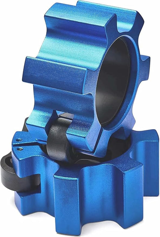 Metal Olympic Barbell Clamps 2inch Heavy Duty Exercise Collars 2" Barbell,Quick 1 Pair