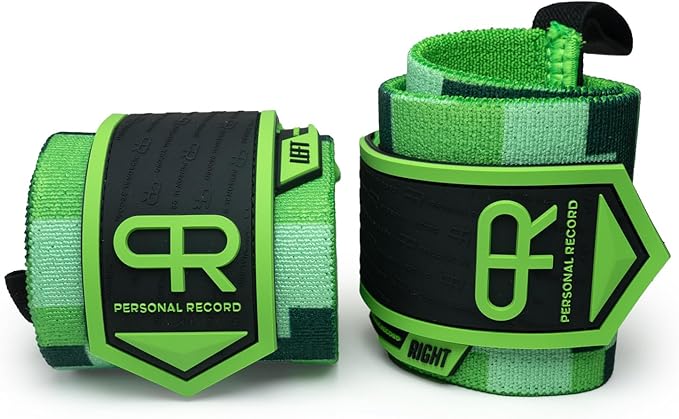 Heavy Duty Premium Wrist Wraps, More Elasticity, Reinforced Stitching, Extra Wide Strap, Strong Thumb Loop, Larry Wheels Weightlifting Wraps