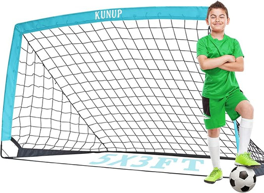 Kids Soccer Goal for Backyard 5×3, 6×4, 6×4, 9×5FT 9×5FT Easy
