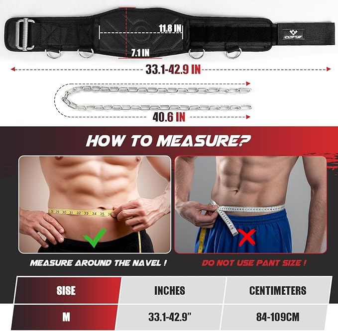 3-in-1 Weight Lifting Belt for Men 40.6 IN 350 LBS