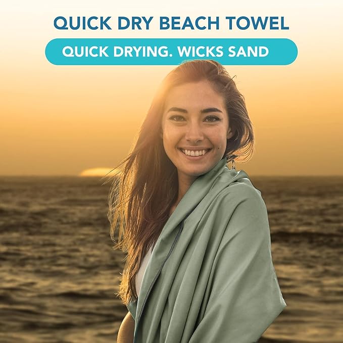 Youphoria Microfiber Travel Towel Fast Drying Lightweight -