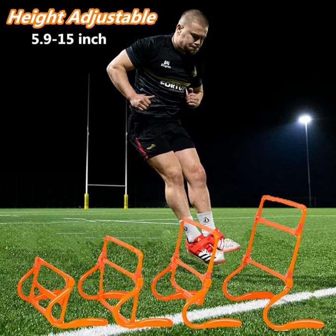 Adjustable Speed Training Hurdles Fitness & Speed Training