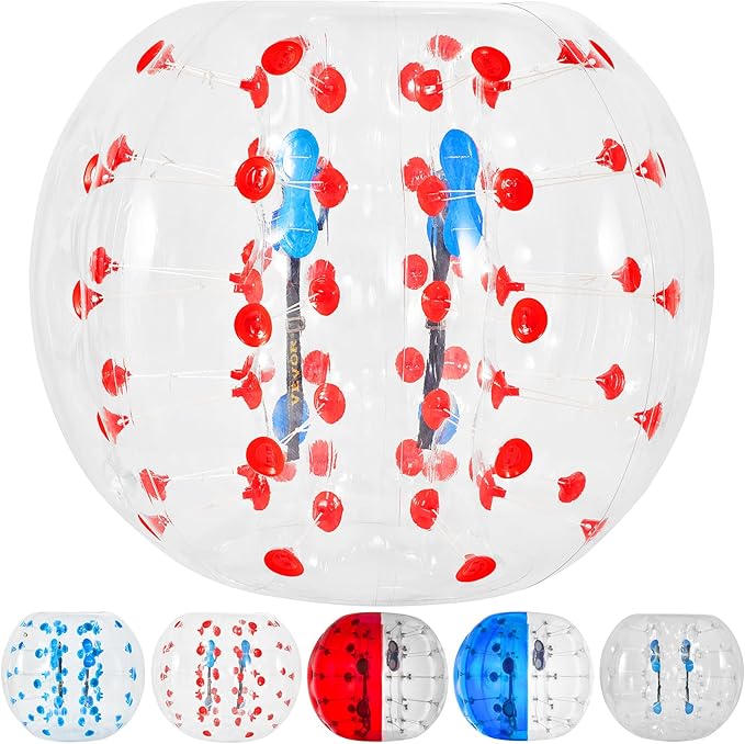 Happybuy Inflatable Bumper Ball 4 FT / 1.2M Diameter 5 Min,