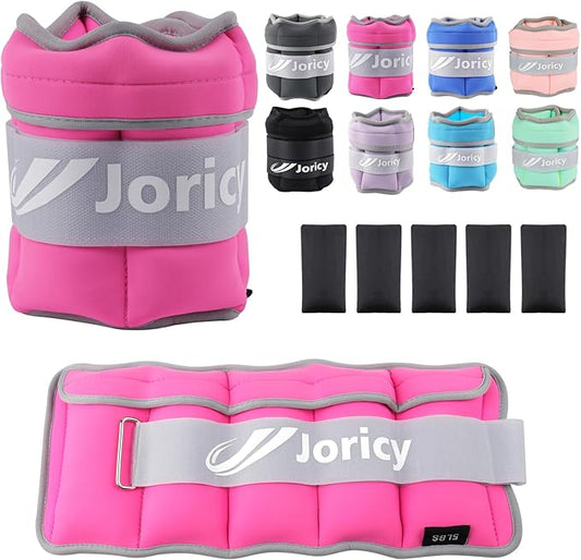 Adjustable Ankle Weights for Women Men Kids 1/2/3/4/5/6/8/10/12/20 1 Pair