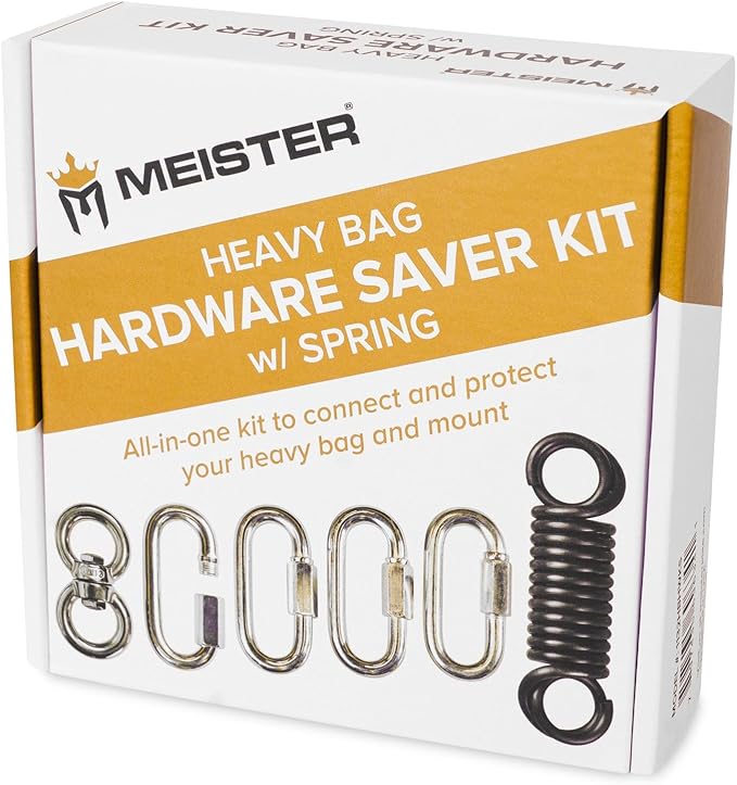 Meister Heavy Bag Hardware Saver Kit w/Spring, Swivel & Carabiners