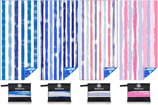 Lightweight Thin Microfiber Beach Towel Sand Free Quick