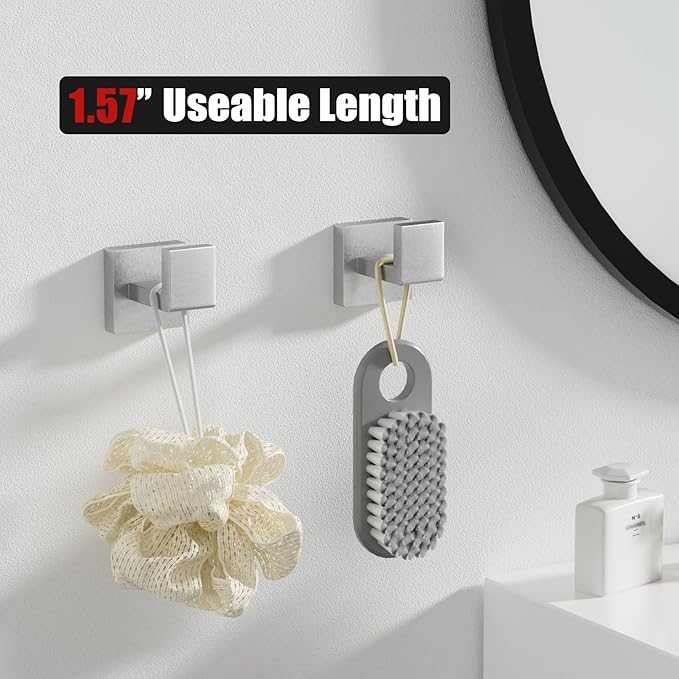 5-Pieces Brushed Nickel Bathroom Accessories Set 23.6 Inch