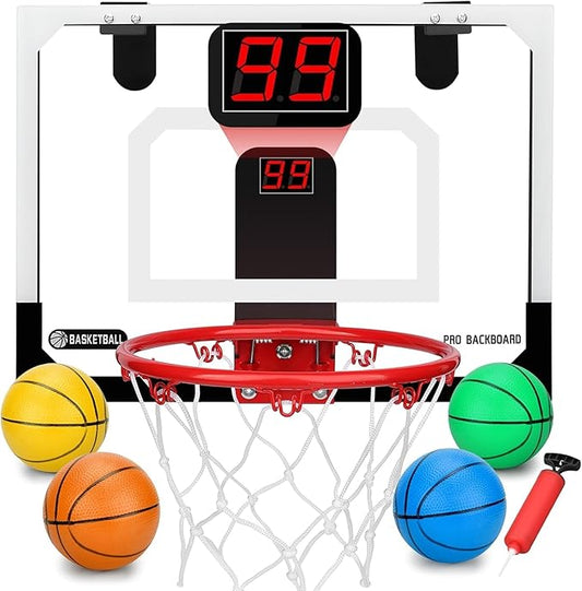 Mini Basketball Hoop Set for Kids Adults 4 Small