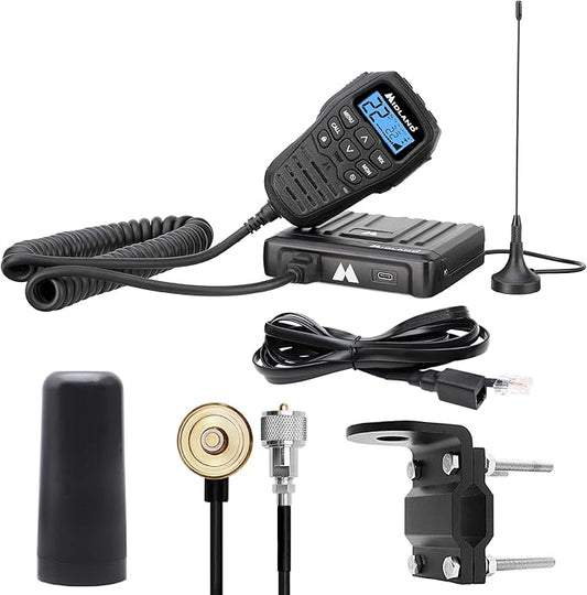 Midland – MXT275VP4-15 Watt GMRS MicroMobile® Two-Way Radio 3dB gain